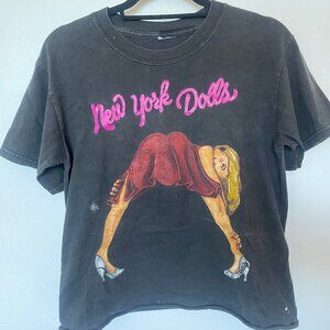 Vintage New York Dolls T-Shirt | Punk Glam Rock Band Tee | NYC